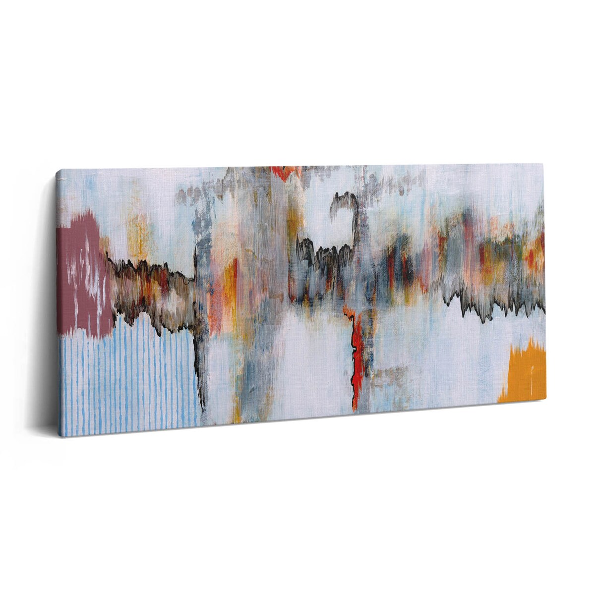 Obraz na płótnie Abstrakcyjne malarstwo, 140x70 cm