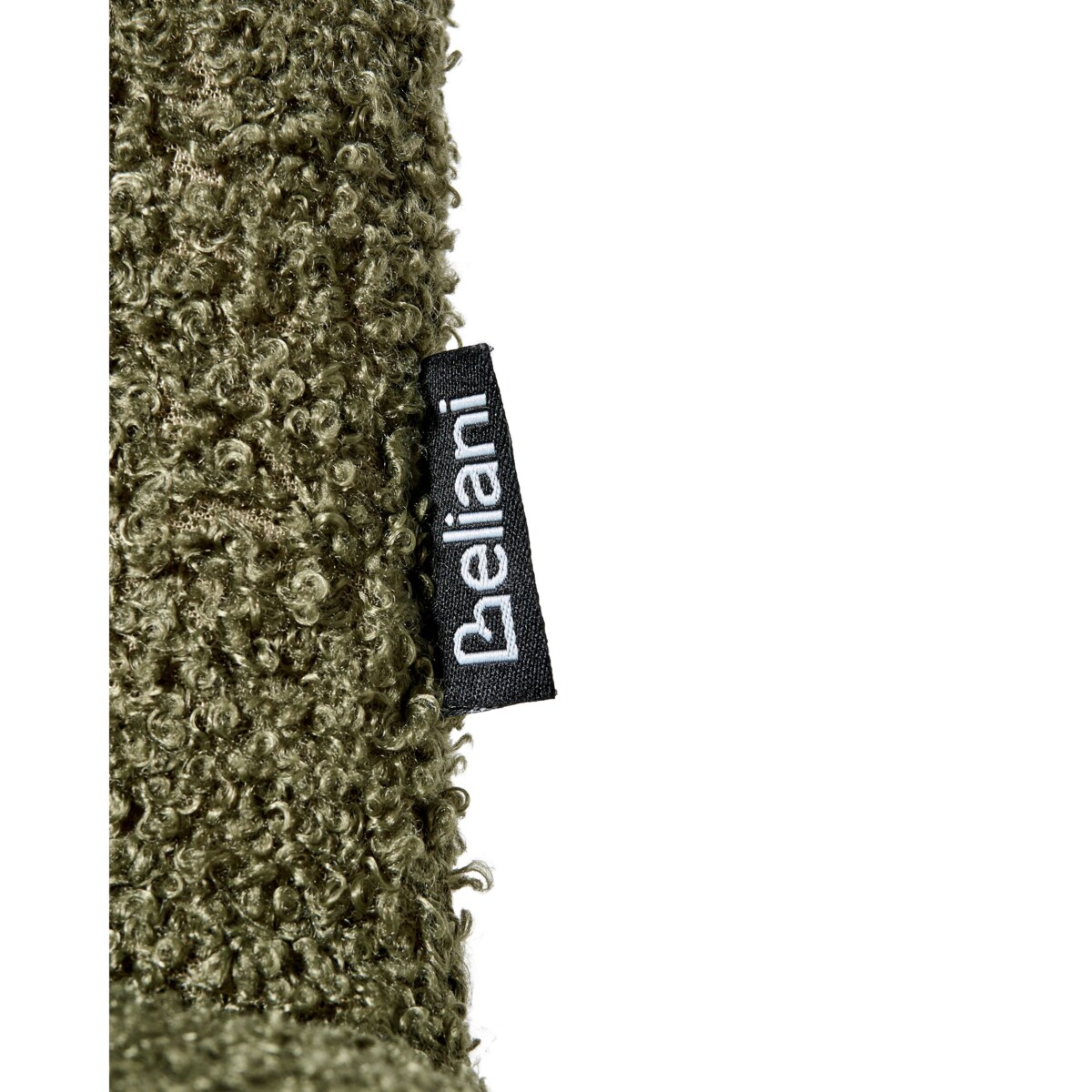 Zestaw 2 krzeseł MALIN Boucle Ciemnozielony