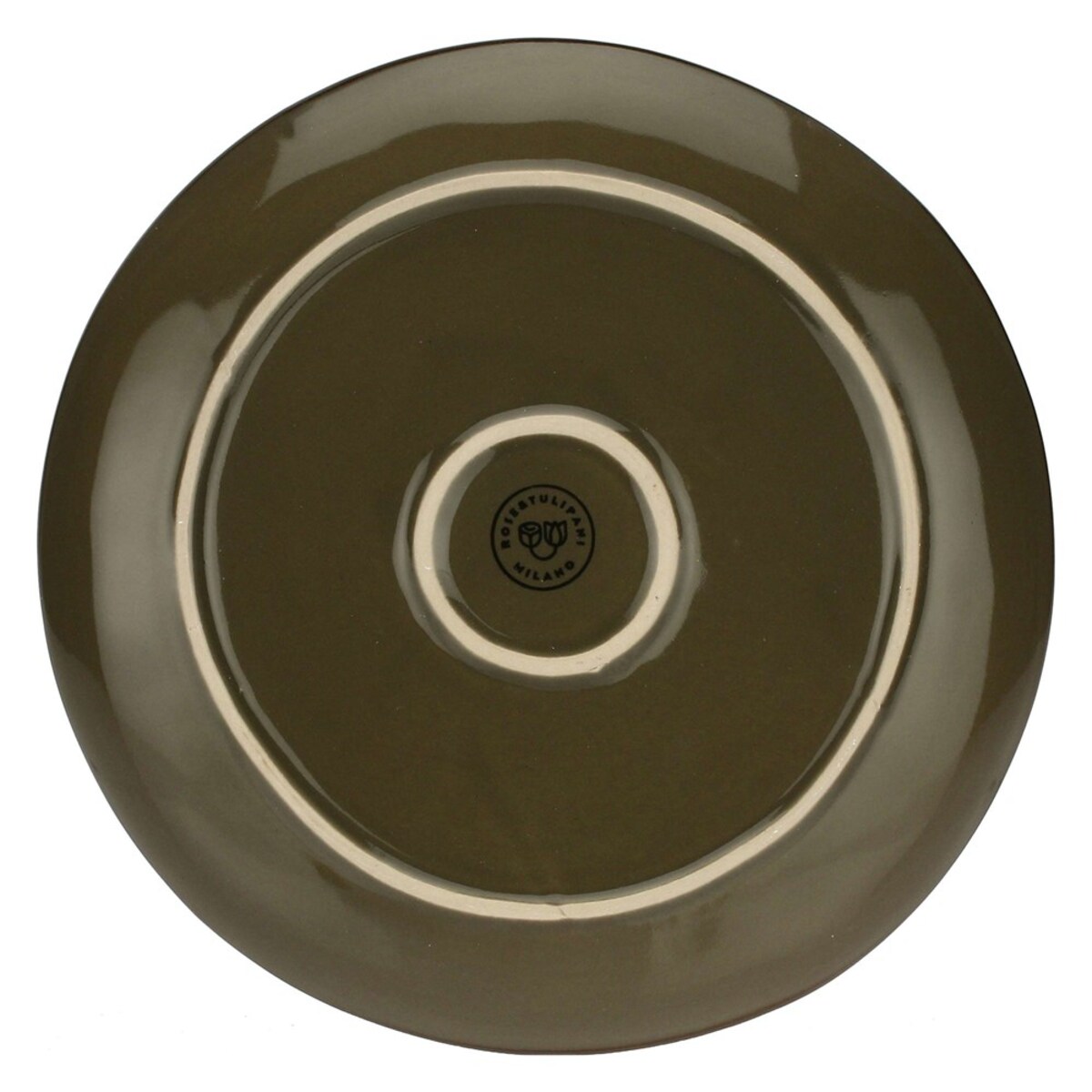 Zestaw 4 talerzy do sałatek Concerto Grigio Tortora - Szaro-brązowy, 20 cm