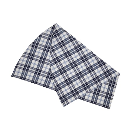 Obrus Blue Plaid okrągły - Średnica ok. ⌀ 140 cm - idealny dla 4 osób
