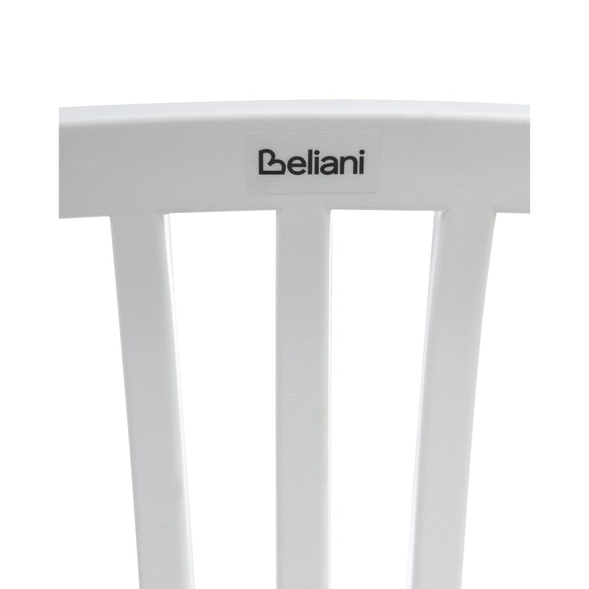 Zestaw 4 krzeseł do jadalni KLEVE Biały