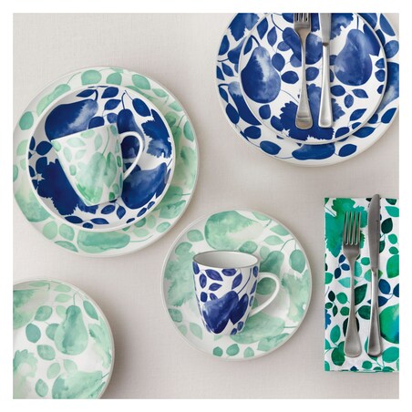 Talerz Giverny, 20,5 cm, niebieski