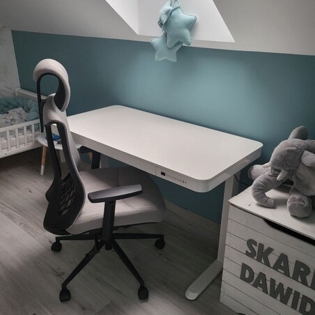 FOTEL BIUROWY ERGONOMICZNY AVERY JASNOSZARY