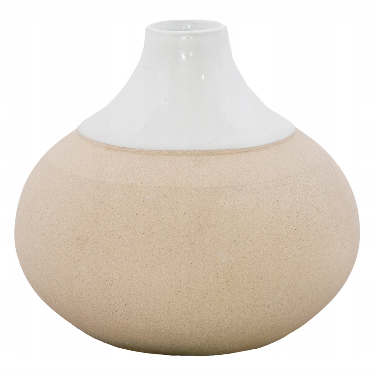 WAZON na różę CERAMICZNY beżowy