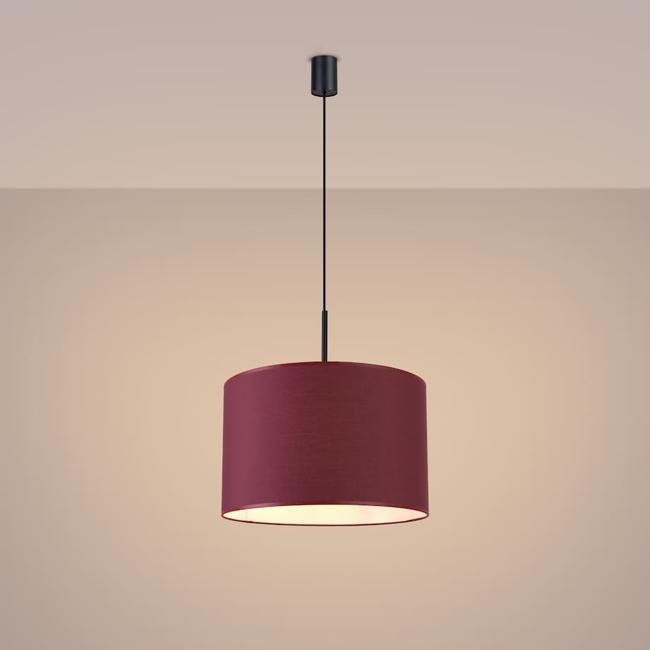 Lampa wisząca NEVIA burgund