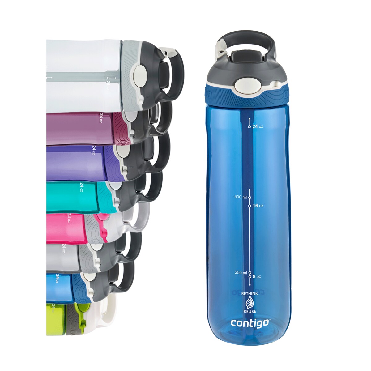 Eko butelka na wodę Contigo Ashland 720ml - Monaco/Grey