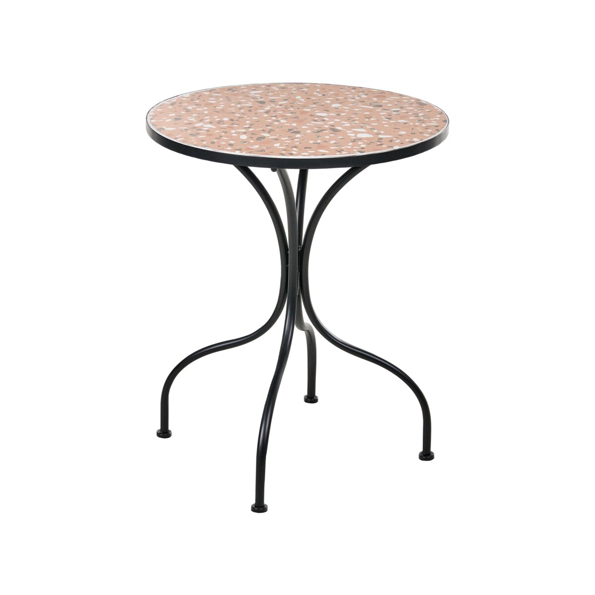 Zestaw mebli balkonowych Składane ADRANO Metal Czarny