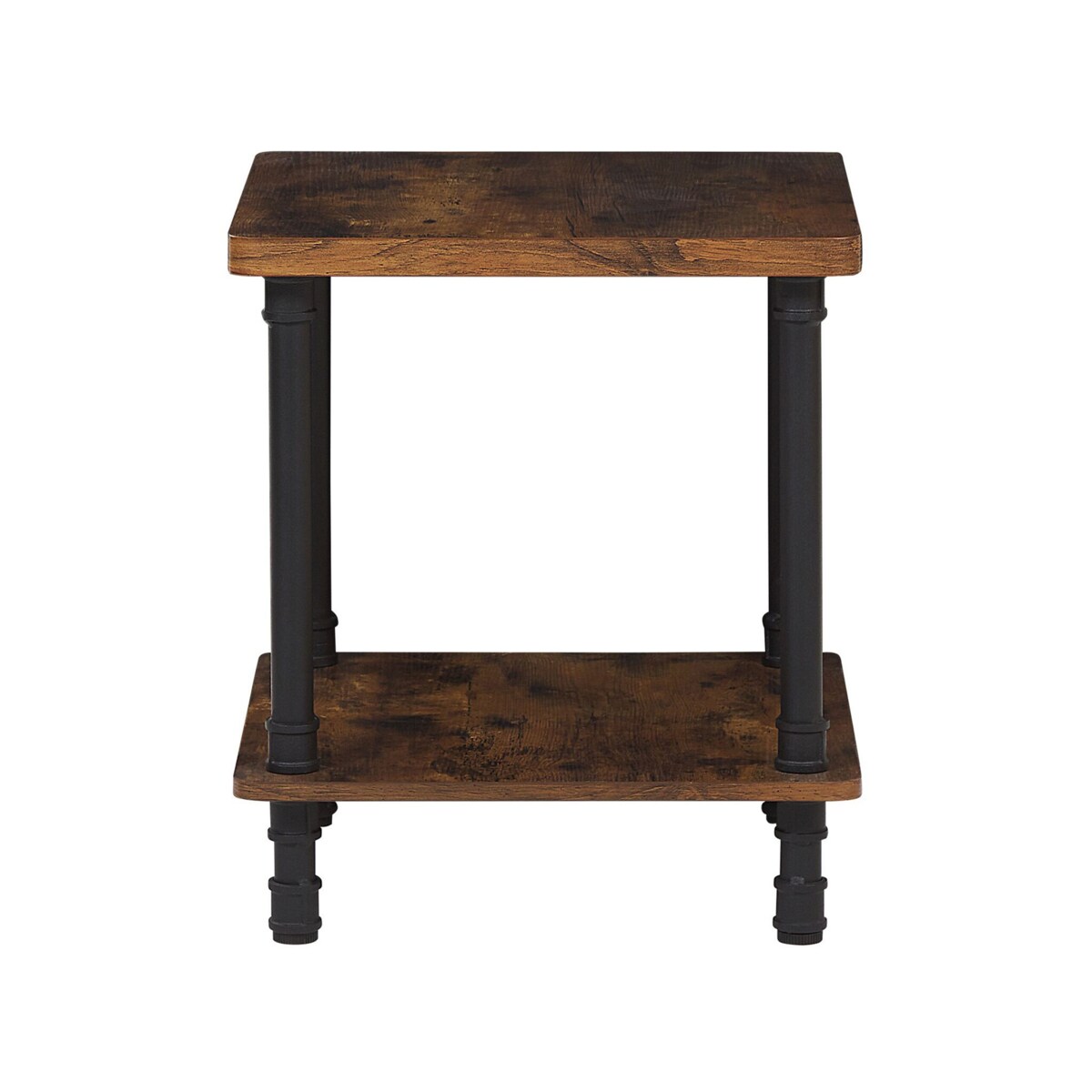 Stolik pomocniczy ciemne drewno VERIL