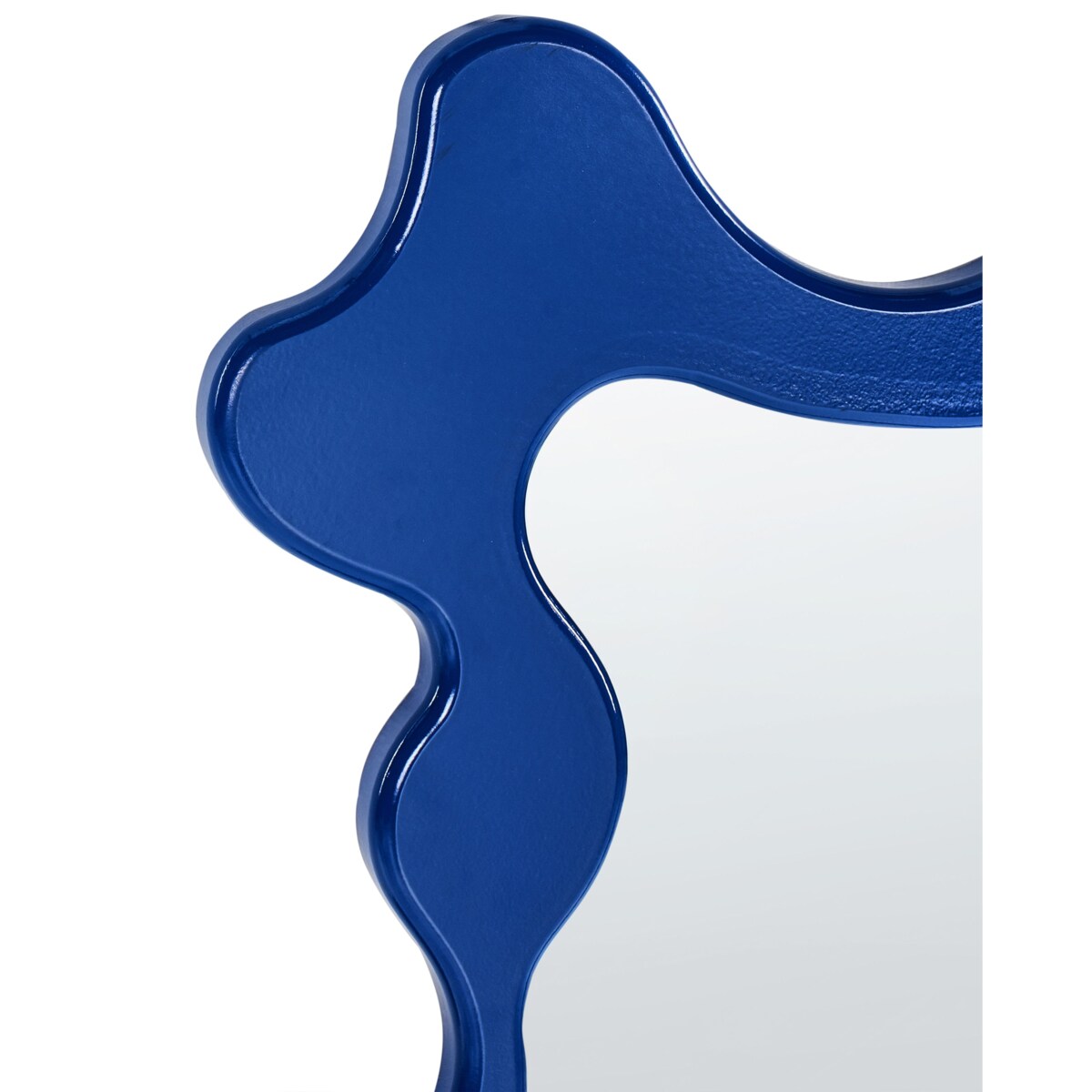 Lustro ścienne ROSCOFF 59 cm 80 cm Niebieski