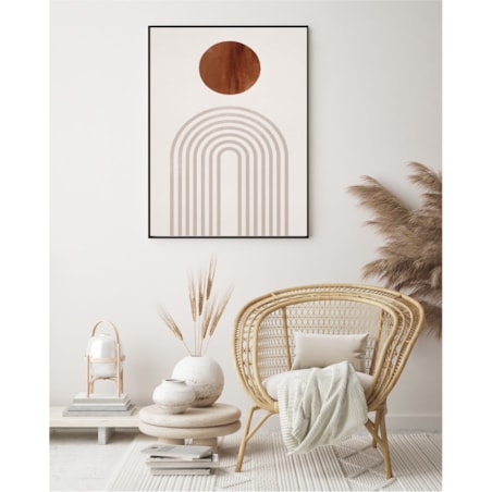 Poster Story, Plakat, Obraz - Brązowy Łuk No2, wymiary 70 x 100 cm