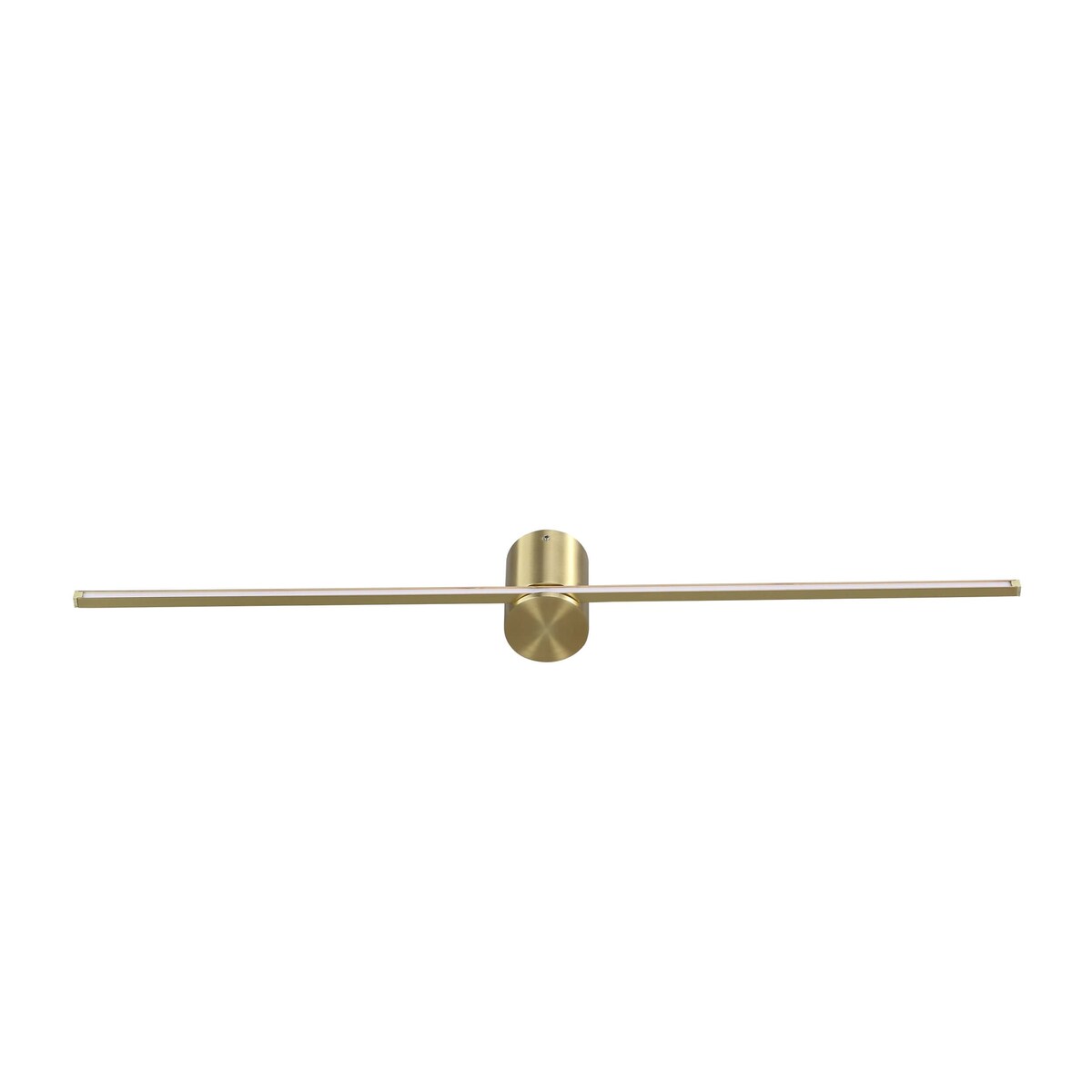 Złoty kinkiet Modern Slim L LP-777/1W L GD LED 8W podłużna łazienkowa lampa ścienna