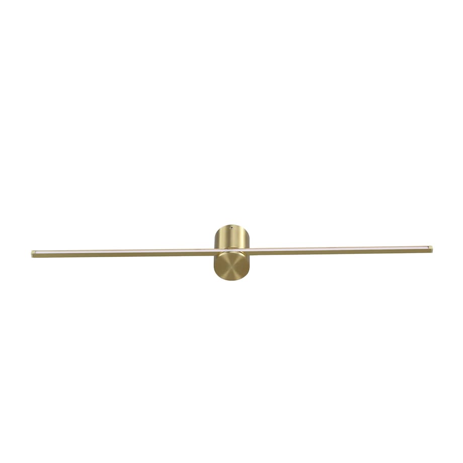 Złoty kinkiet Modern Slim L LP-777/1W L GD LED 8W podłużna łazienkowa lampa ścienna
