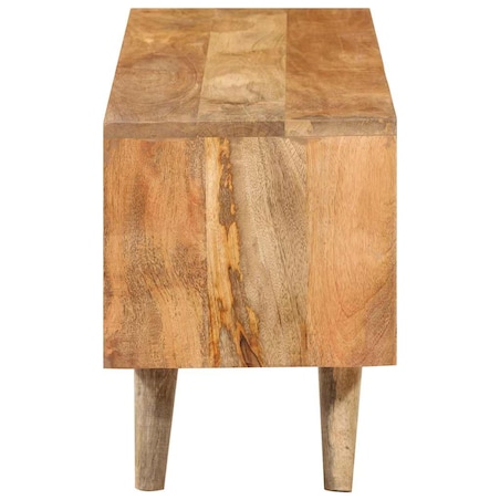 vidaXL Szafka pod telewizor, 110x30x41 cm, lite drewno mango