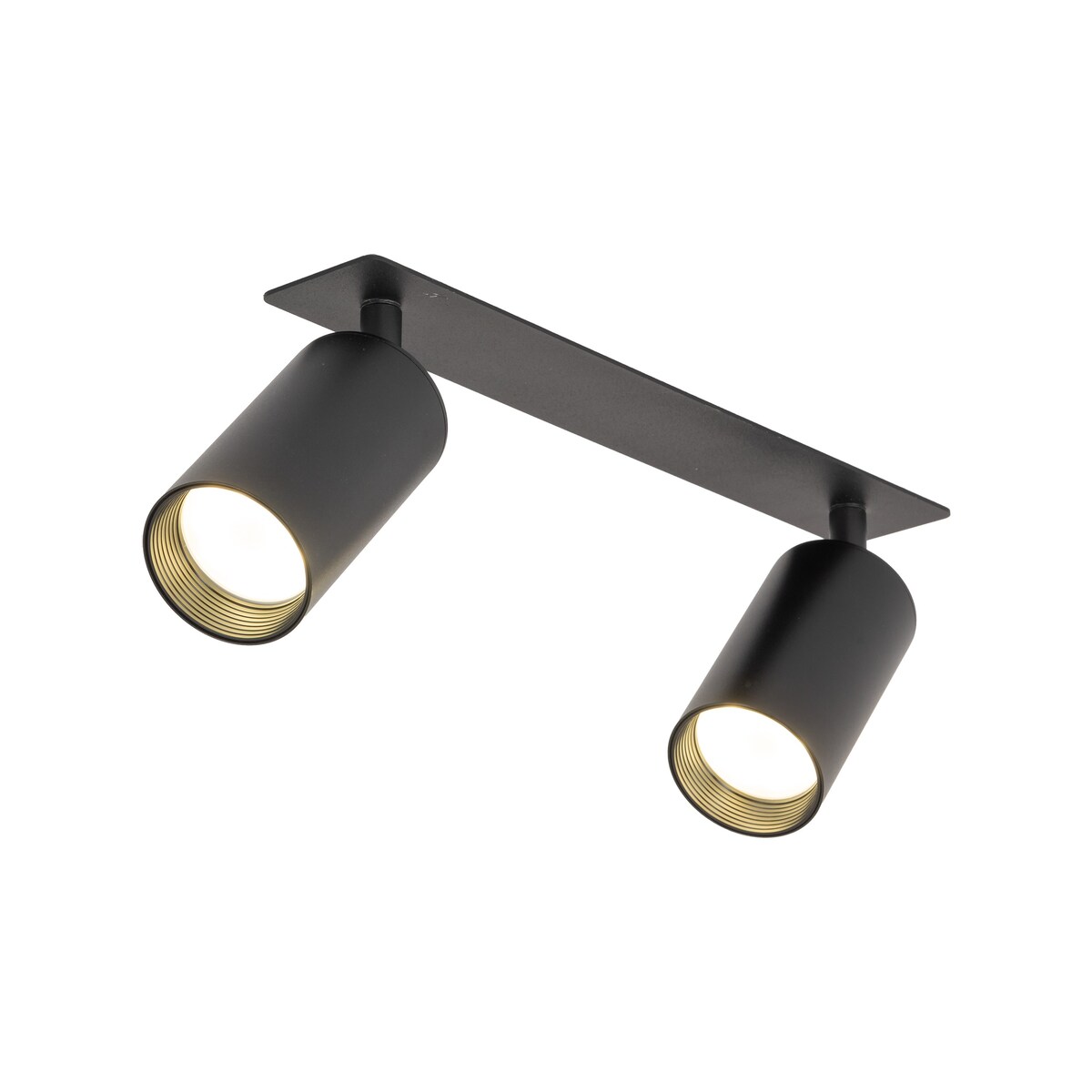 Lampa podtynkowa reflektor podwójny TK Lighting AMIS BLACK 10807 GU10 czarna