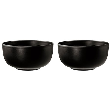 SELTMANN LIBERTY VELVET BLACK Zestaw 2 misek 17.5 cm