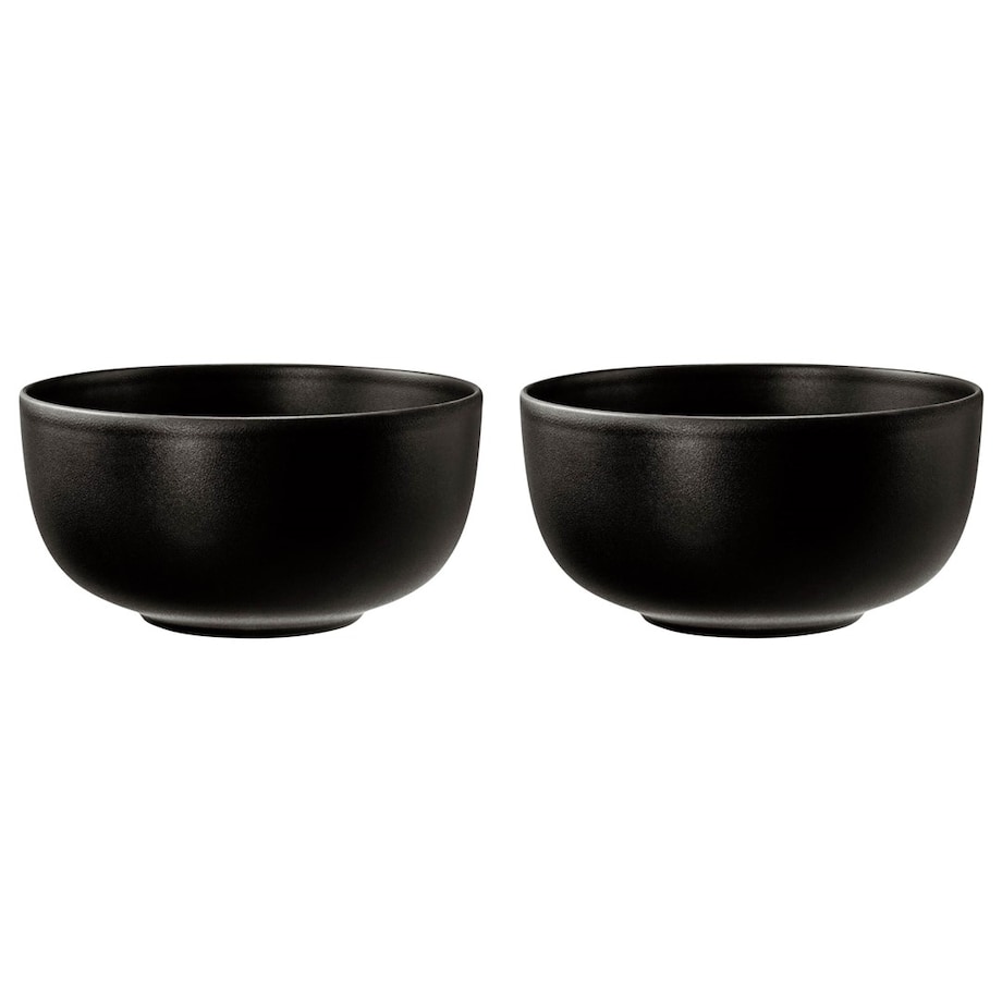 SELTMANN LIBERTY VELVET BLACK Zestaw 2 misek 17.5 cm