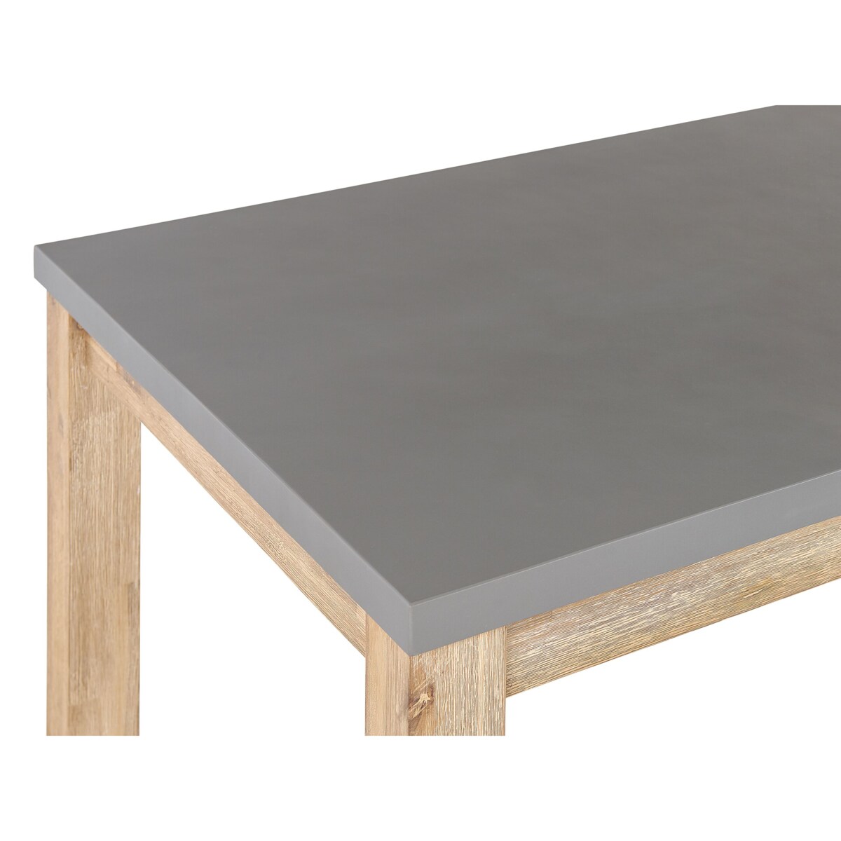 Stół ogrodowy betonowy 180 x 90 cm szary OSTUNI