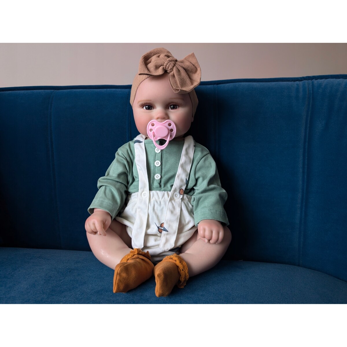 Lalka Reborn Baby Doll JAK ŻYWE Dziecko bobas odrodzona lalka Winylowa