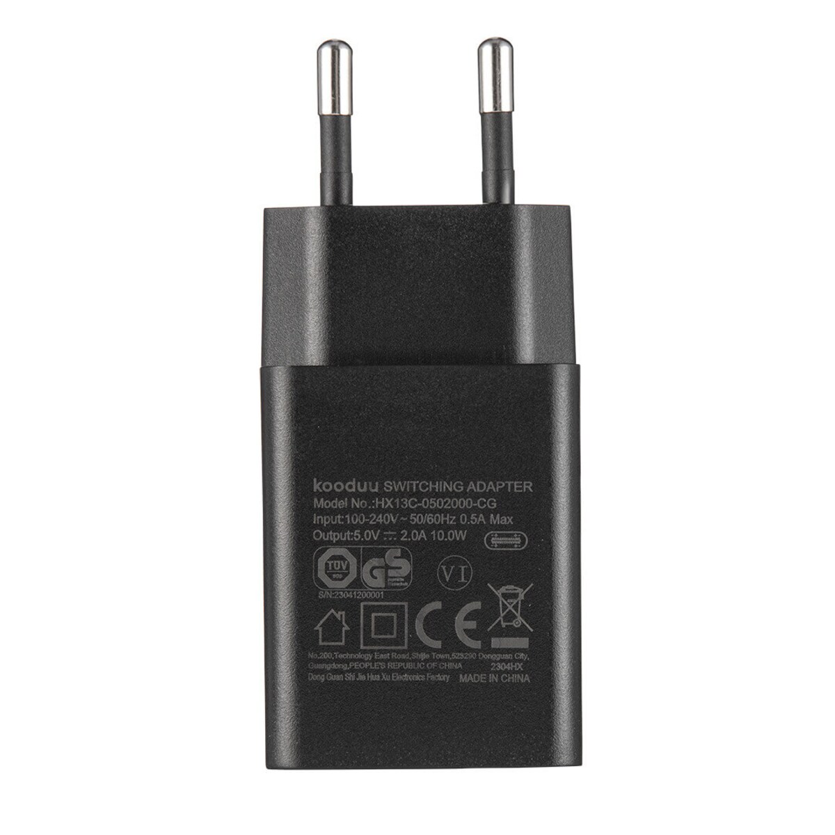KOODUU Ładowarka sieciowa USB-C - Czarny