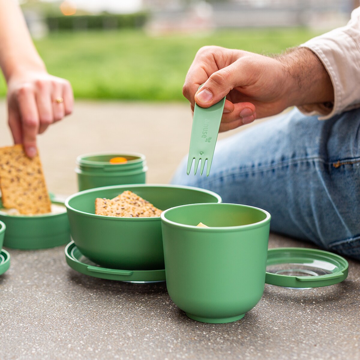 Pojemnik, miseczka Tylla 0.5 L - Sage