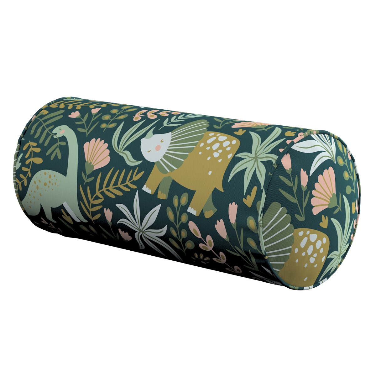 Wałek Ruby, dinozaury na zielonym tle, Ø16 x 40 cm, Magic Collection