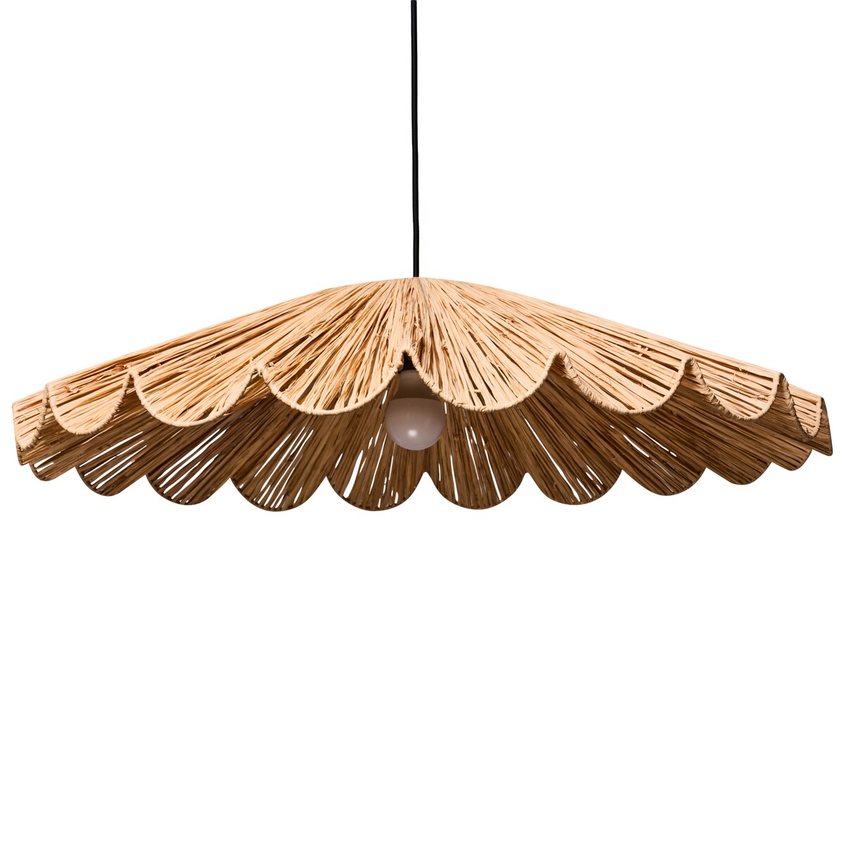 Lampa wisząca SABOGAL Plecionka Naturalny