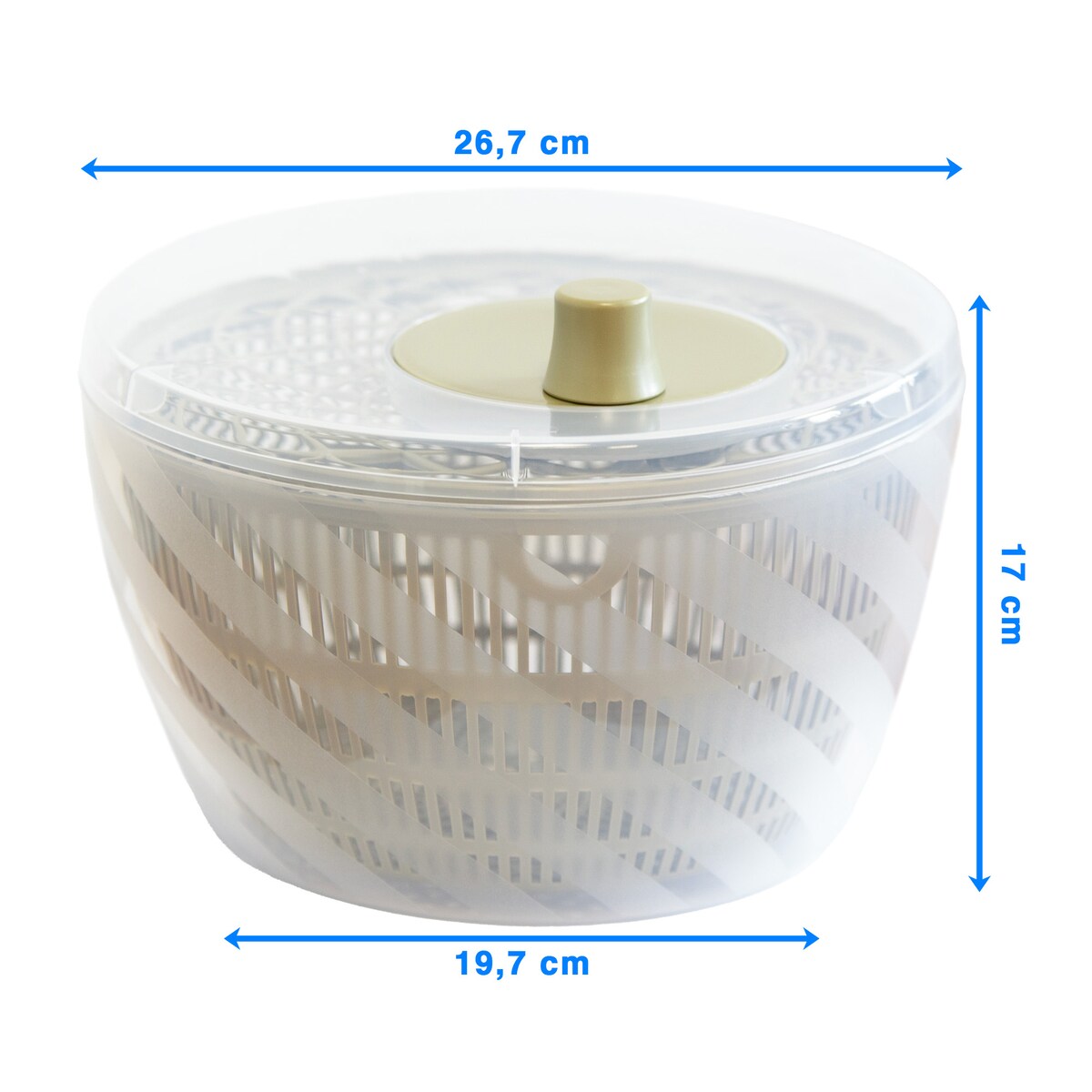 Suszarka Wirówka Do Sałaty Z Korbą Obrotowa Do Warzyw Sitko Osuszacz