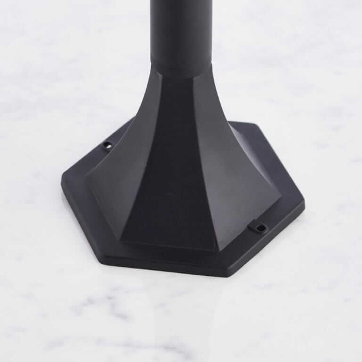 Stojąca lampa ogrodowa Burford 76550 Endon latarnia IP44 szkło czarny mat