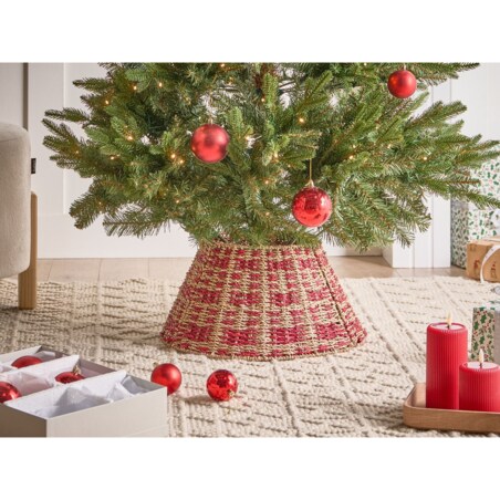 Osłonka pod choinkę NEIGE Trawa morska Naturalny 42 cm