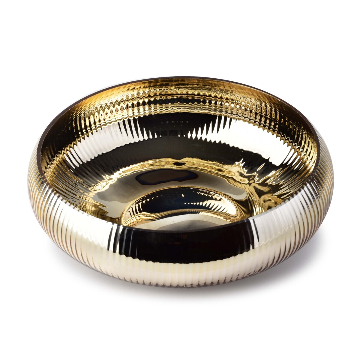 SERENITE GOLD Misa dekoracyjna śr.29xH:10cm