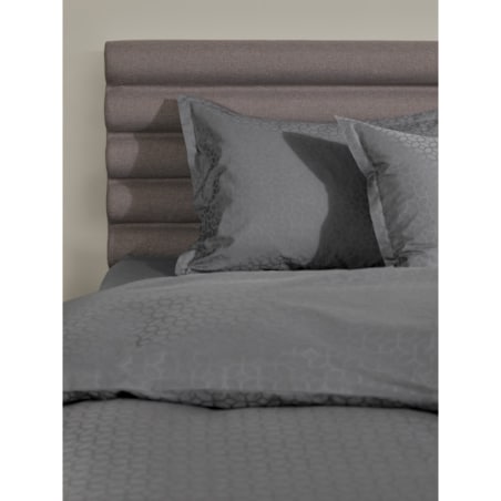 Poszewka na poduszkę Home by Tempur® Luxe Jacquard Cotton 70/75x50 Antracyt
