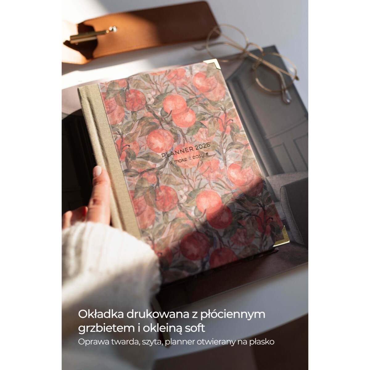 Planner Tygodniowy 2026 – Tangerine