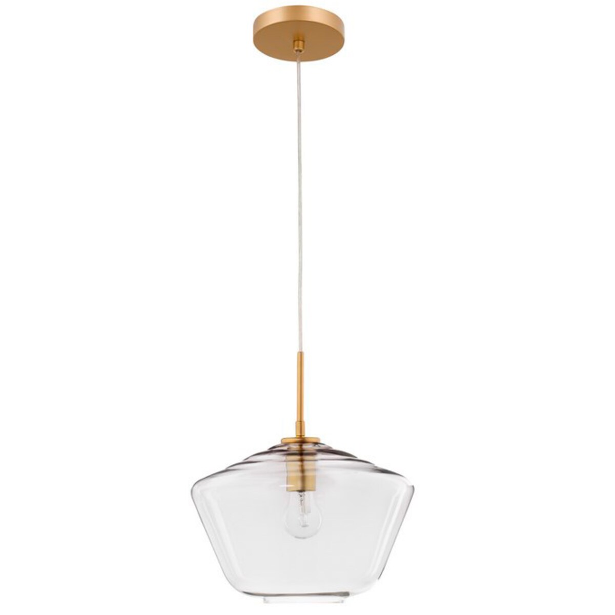 Loftowa LAMPA wisząca TULUA LE41794 Luces Exclusivas skandynawska OPRAWA szklany zwis przezroczysty