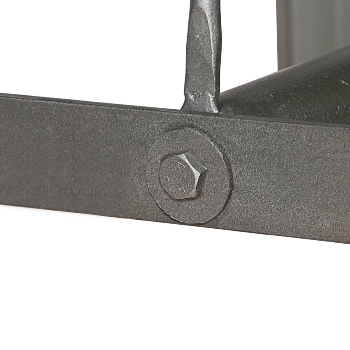 vidaXL Stolik barowy, lite drewno tekowe z odzysku, 60 x 60 x 107 cm