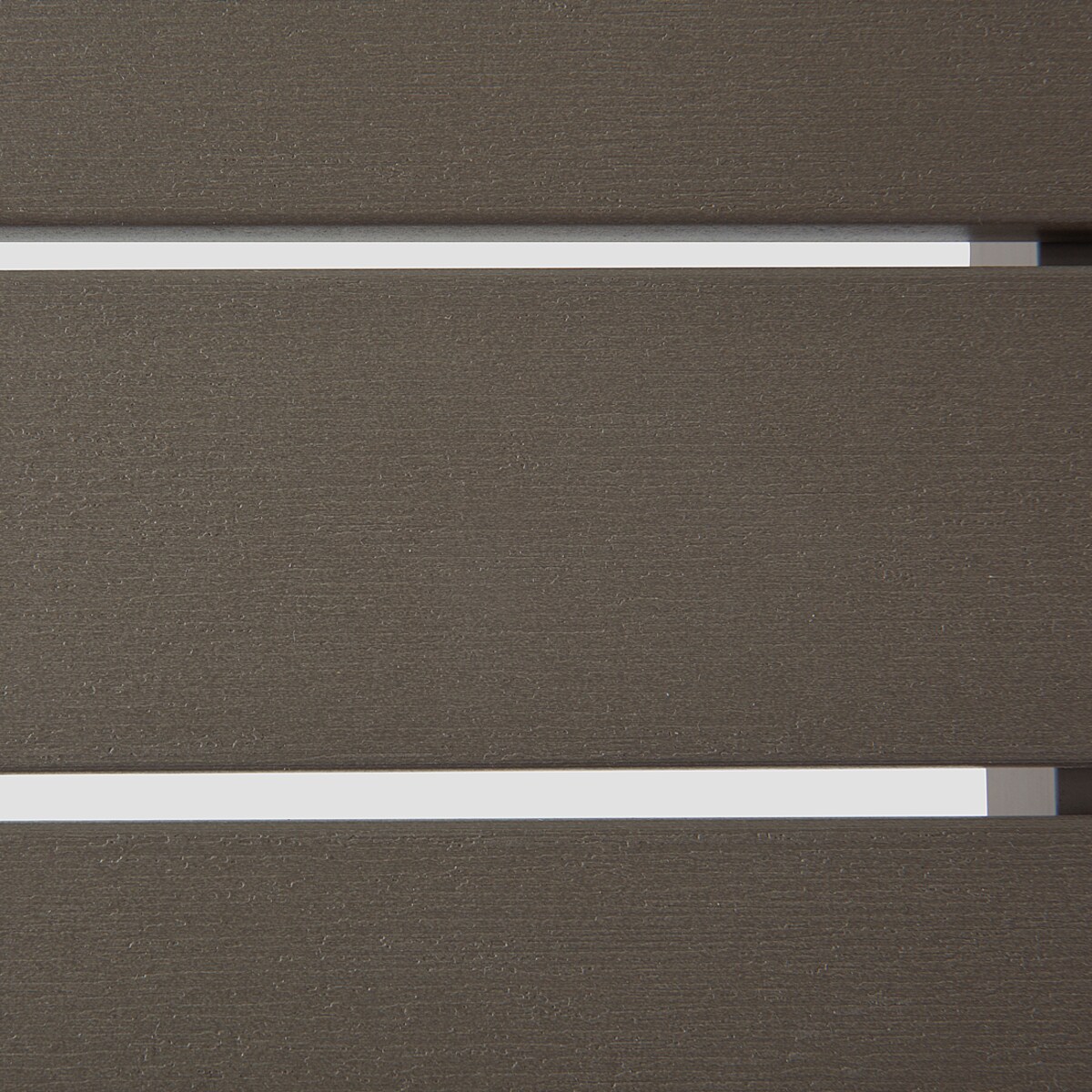Stolik kawowy ogrodowy SALERNO 90 cm 50 cm Metal Ciemnoszary