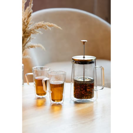 Zaparzacz do herbaty 1000 ml Diva złoty mat 29286