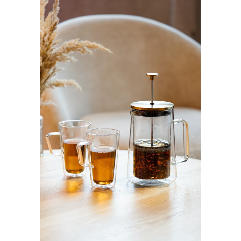 Zaparzacz do herbaty 1000 ml Diva złoty mat 29286