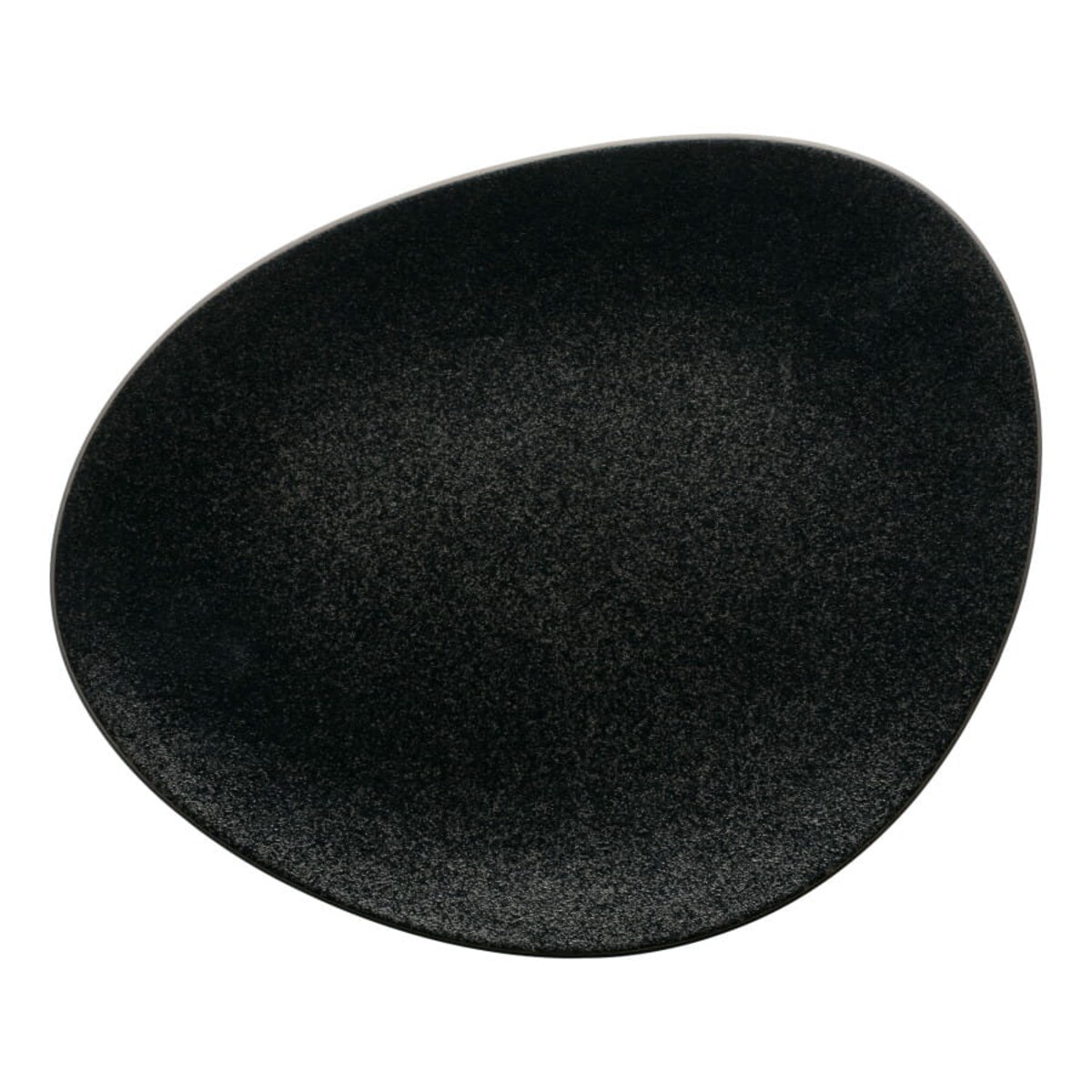 Verlo ZELI Talerz płaski 39x31 cm czarny