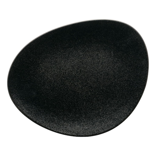Verlo ZELI Talerz płaski 39x31 cm czarny