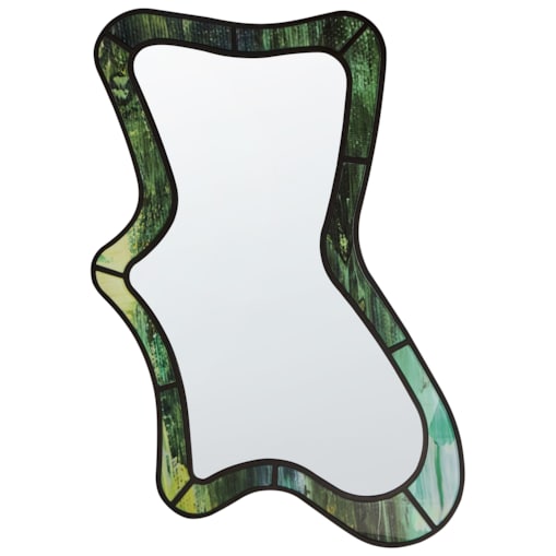 Lustro ścienne CERVILLE Zielony