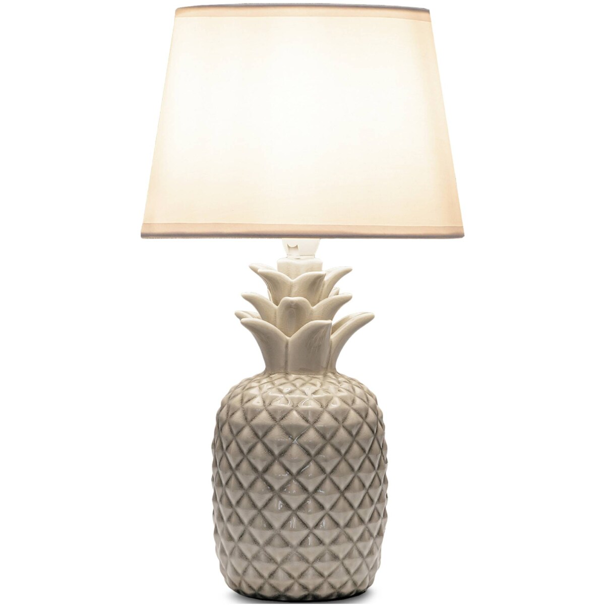 KONSIMO AREDI Lampa ananas do sypialni 2szt. kolor biały