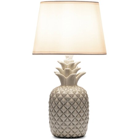 KONSIMO AREDI Lampa ananas do sypialni 2szt. kolor biały