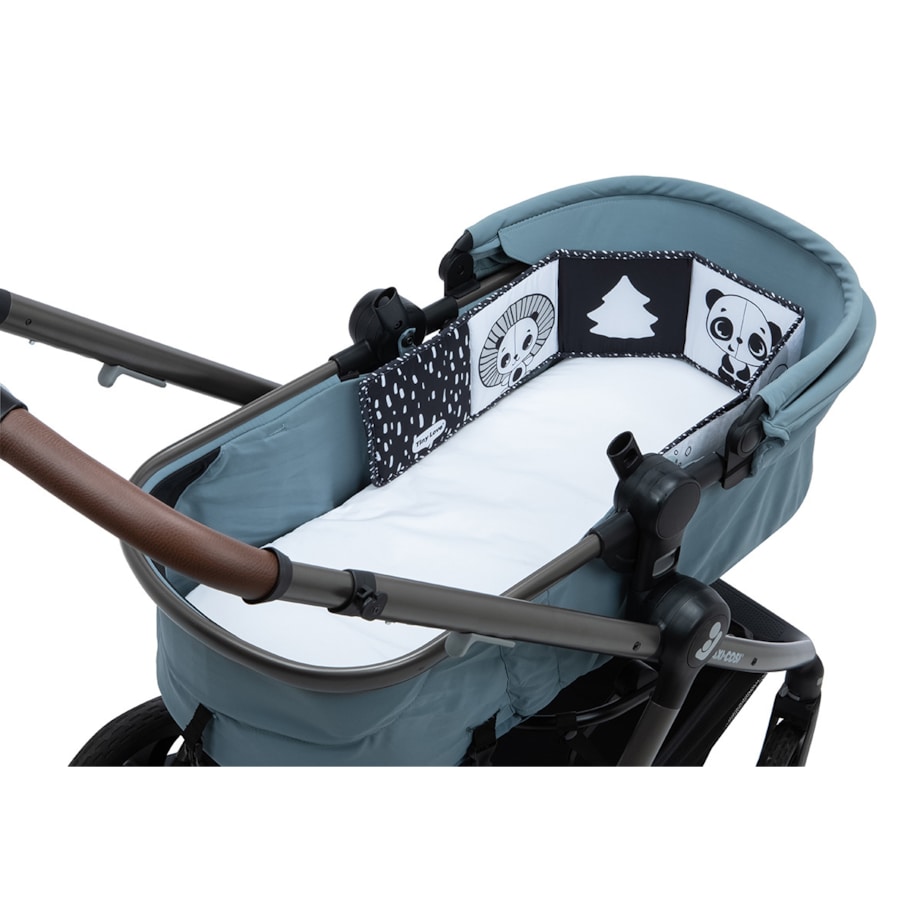 Książeczka interaktywna - dwustronna - Décor czarno-biała