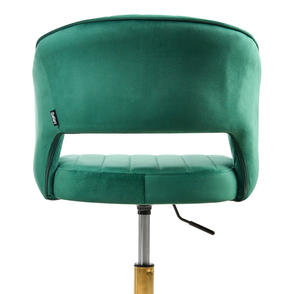 Krzesło obrotowe KATONAH Welur Zielony