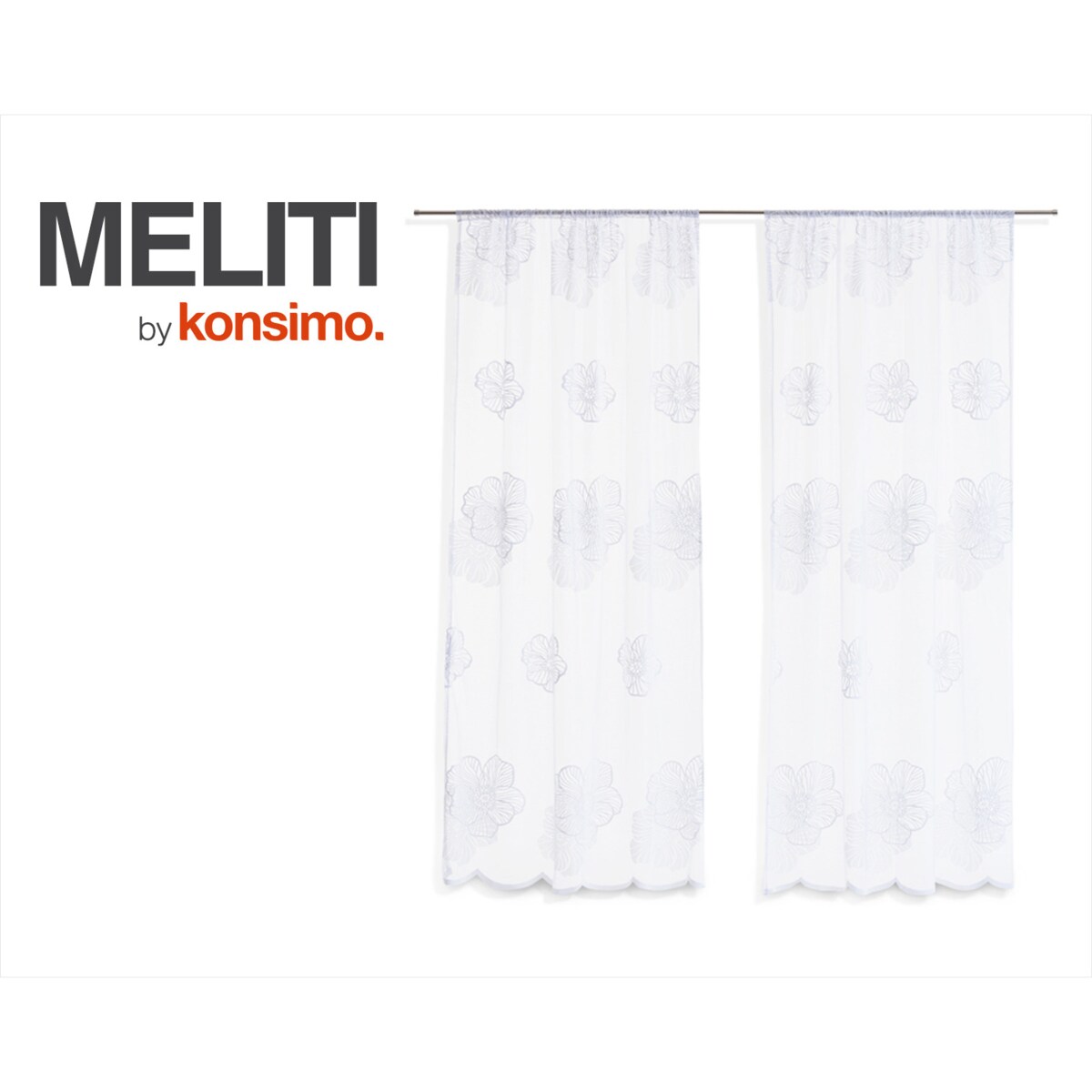 Konsimo MELITI Firana, biały