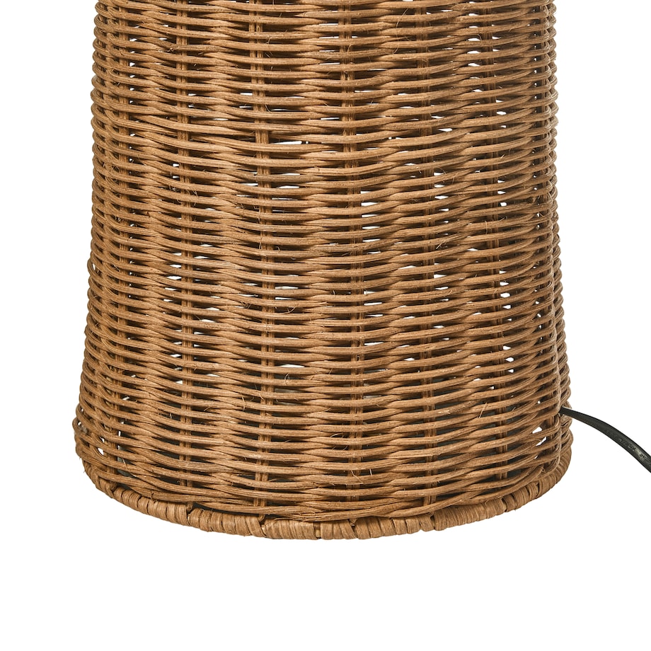 Lampa podłogowa ALERO Rattan Naturalny