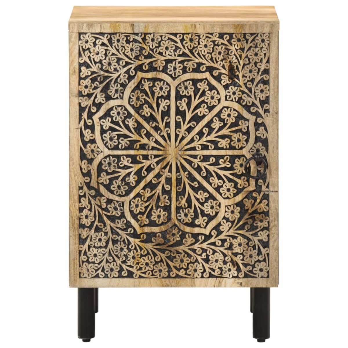 vidaXL Szafka łazienkowa, 38x33x58 cm, lite drewno mango