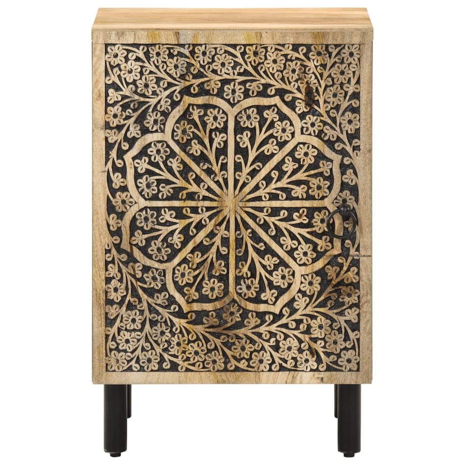 vidaXL Szafka łazienkowa, 38x33x58 cm, lite drewno mango