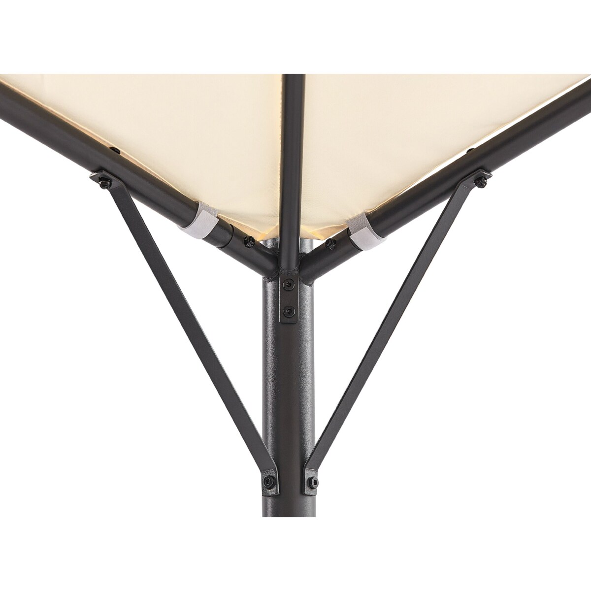 Pawilon ogrdowy 305 x 305 cm beżowy VOMERO