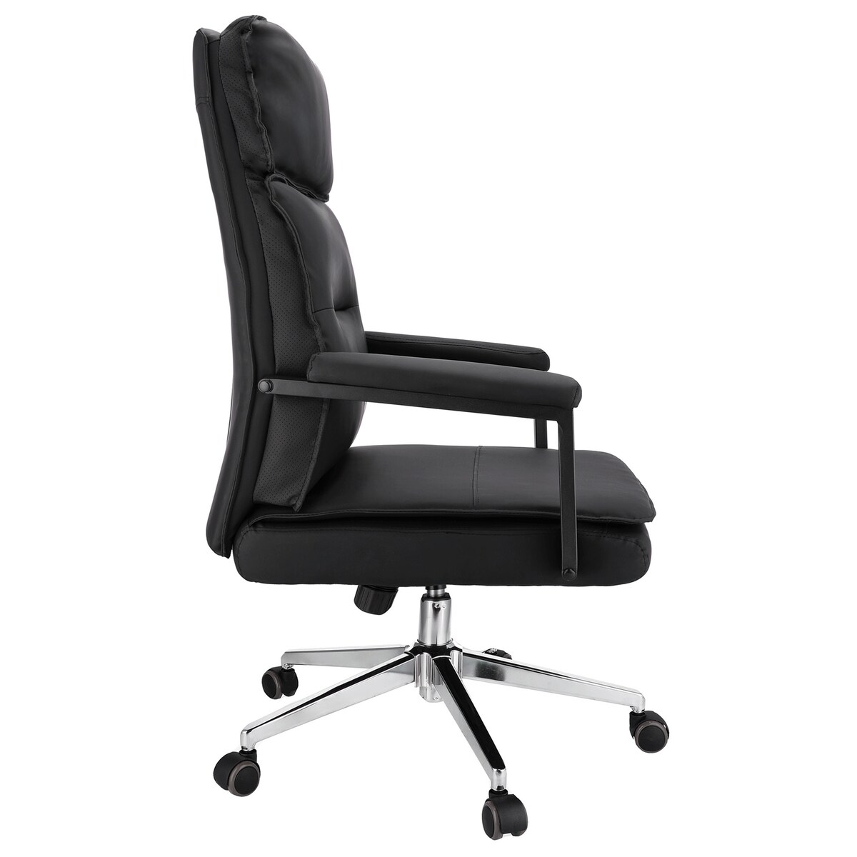 Fotel biurowy SEGO ekoskóra czarny